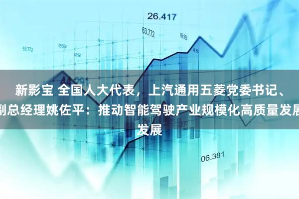 新影宝 全国人大代表，上汽通用五菱党委书记、副总经理姚佐平：推动智能驾驶产业规模化高质量发展