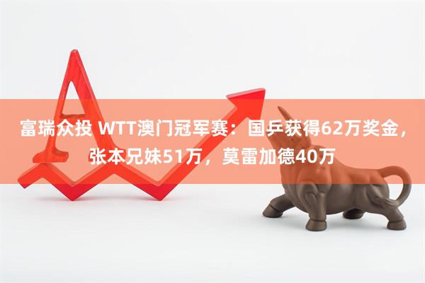 富瑞众投 WTT澳门冠军赛：国乒获得62万奖金，张本兄妹51万，莫雷加德40万