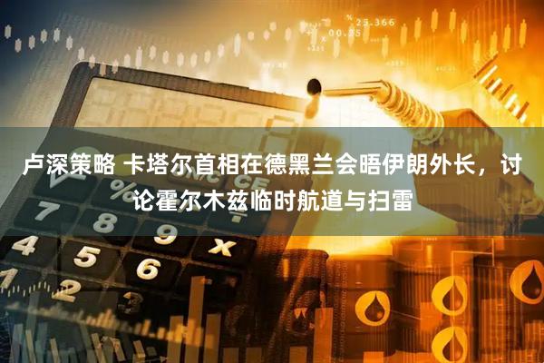 卢深策略 卡塔尔首相在德黑兰会晤伊朗外长，讨论霍尔木兹临时航道与扫雷